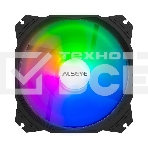 Вентилятор для корпуса Alseye M120-PB-A черный, 120 мм, 1700 об/мин, 35.8 дБ, 4 pin, фото 1