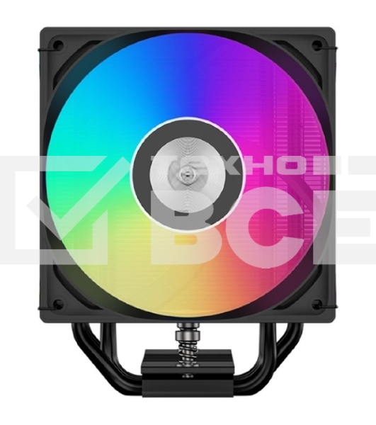 Устройство охлаждения (кулер) PcCooler RT500 Digital BK ARGB Soc-AM5/AM4/1200/1700/1851 4-pin 32dB Al+Cu LCD 240W Ret (RT500-BKAWYL-GL)