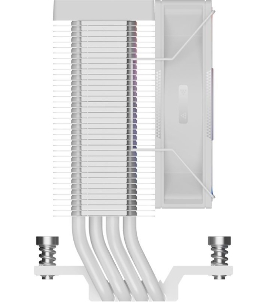 Устройство охлаждения (кулер) PcCooler R400 ARGB Soc-AM5/AM4/1200/1700/1851 белый 4-pin Al+Cu 180W Ret (R400-WHAWYX-US)