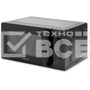 Микроволновая печь Starwind SMW4520 черный, 20 л, 700 Вт, пеключатели - поворотный механизм
