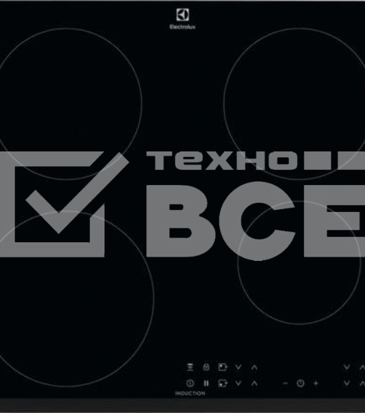 Индукционная варочная поверхность Electrolux LIR60430 независимая, черный