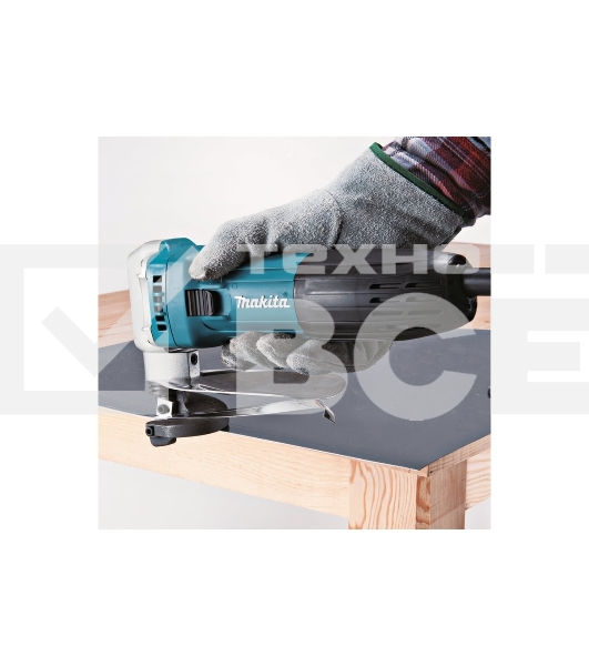 Ножницы листовые Makita JS1602 {380Вт,4000об\м,рез-1.6мм,1.6кг,кор,minR реза-300мм}
