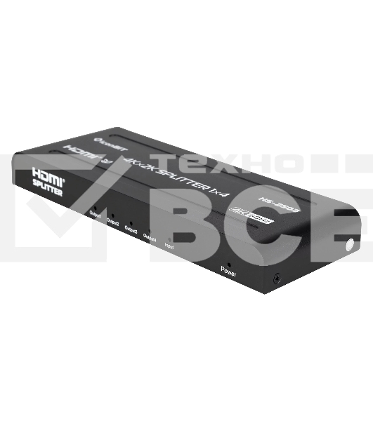 Усилитель-распределитель HDMI IconBIT HS-2503 1x4, поддержка 4К60