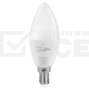 Лампа светодиодная ЭРА Б0032984 STD LED B35-11W-860-E14 11 Вт свеча холодный дневной свет