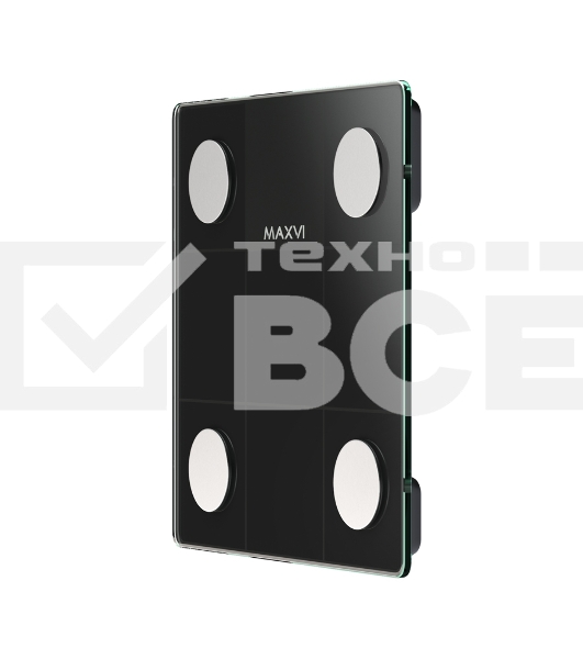 Весы напольные Maxvi BS101 черный