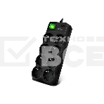 Сетевой фильтр SVEN SF-08E-16 (1,8 м 8 розеток с защитными шторками,16А) черный, цветная коробка, фото 1