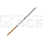 Сверло спиральное по металлу Denzel 2,5 х 95 мм Р6М5, Golden Tip, удлиненное, 2 шт., фото8