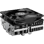 Кулер для процессора PCCooler RC400-53 (125W, 4-pin PWM, 53.5мм, Al/Cu, 4x6мм, 1x92мм, 43CFM, 31.2dBA, 2700RPM, S: 1851/1700/1200/20XX/115X, AM5/AM4, silver, black), фото 1