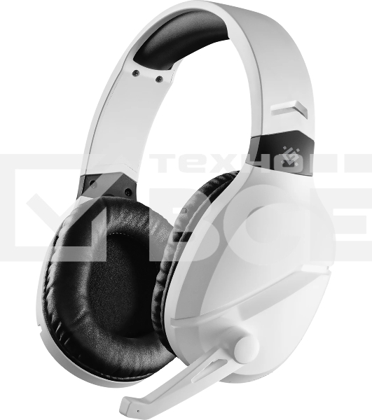 Гарнитура игровая Defender Phantom LED белый