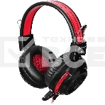 Проводные наушники Oklick HS-G300 черный/красный, полноразмерные, jack 3.5 мм, фото 1