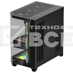 Компьютерный корпус Formula V Line Crystal Z6 Black, ATX, Left & Front & Bevel side Tempered Glass, TYPE-C*1, USB3.0*2, фото5