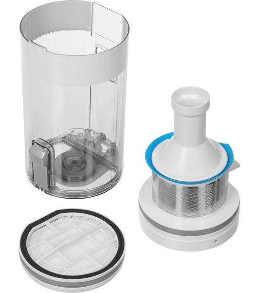 Пылесос вертикальный Haier HVC250 белый, питание от аккумулятора, 250 Вт, уборка сухая, пылесборник 0,5 л