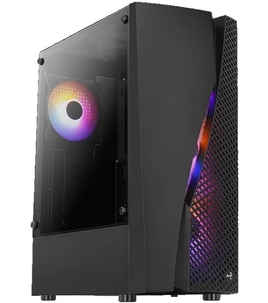 Компьютерный корпус Aerocool/Formula Wave-G-BK-v2 черный без БП mATX 3x120mm 1xUSB2.0 2xUSB3.0 audio