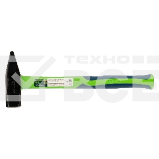 Молоток слесарный Сибртех 1000 г, фибергласовая обрезиненная рукоятка