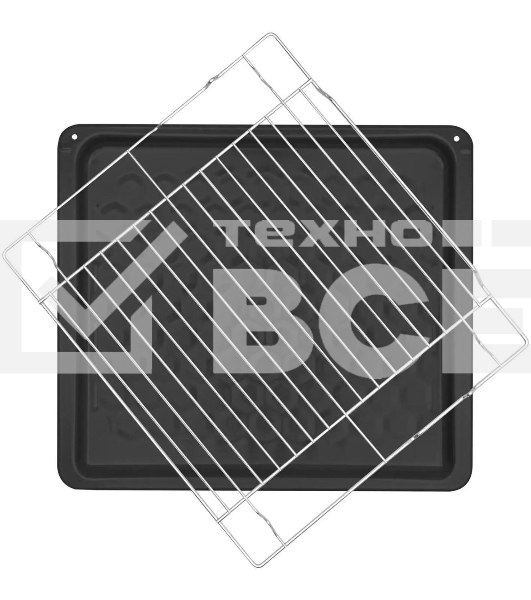 Плита электрическая Hansa FCCW54002 белый, конфорок 4 шт, духовка 68 л, 50 см x 85 см x 60 см