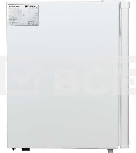 Холодильник Hyundai CO1002 белый однокамерный 65л, ручная разморозка