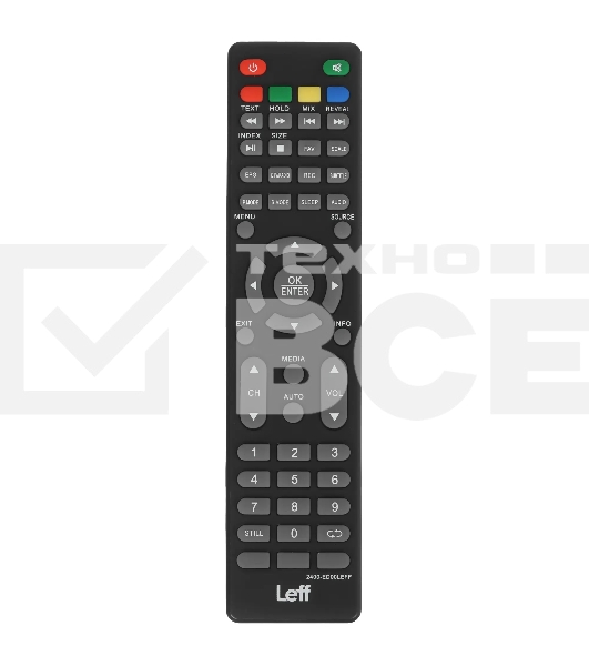 Телевизор LEFF 40' 40F250T черный DLED FHD 60Hz