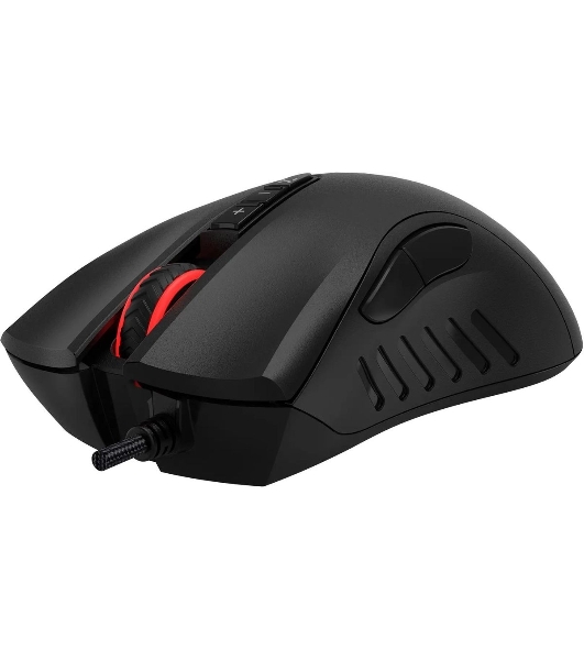 Мышь проводная A4Tech Bloody ES5 черный, 3200 dpi, USB Type-A, кнопки - 8