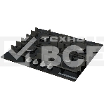 Поверхность газовая Bosch PNP6B6K40 Газ, 4.5х59x52 см, закаленное стекло, 4 конфорки, газ-контроль, автоподжиг, черный, фото6