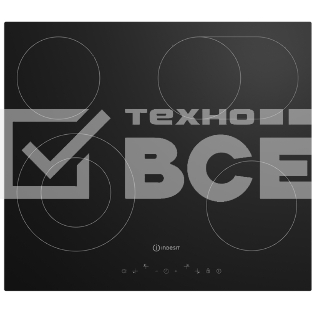 Электрическая варочная панель Indesit IRT 660, независимая, черный
