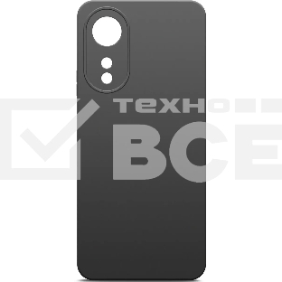 Чехол (клип-кейс) BoraSCO для Oppo A58 4G 72487 черный