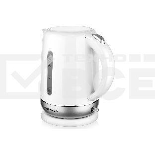 Чайник электрический BRAYER BR1011, 2200 Вт, 1,7 л, термост.пластик, автоотключ, STRIX, моющ. Фильтр