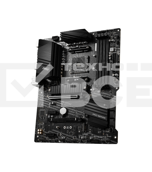 Материнская плата MSI B550-A PRO, AM4, AMD B550, 4xDDR4, 6xSATA, 2xM.2, 1xPCI-E 4.0 x16, 1xPCI-E 3.0 x16, 2xPCI-E x1, 1xHDMI, 1xDP, 1x 1Gb LAN, 4xUSB-A 2.0, 2xUSB-A 3.2 Gen 1, 1xUSB-A 3.2 Gen 2, 1xUSB-C 3.2 Gen 2, 6x3.5 мм, 7.1, ATX