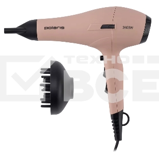 Фен Polaris PHD 2600ACi Salon Hair 2600Вт розовый пепел