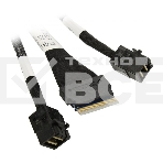 Кабель Broadcom 05-60003-00 Slimline SASx8 (SFF8654) -to- 2 SAS HD x4 (SFF8643)+ SFF9402, 1M, фото5