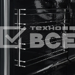 Духовой шкаф электрический Hyundai 6006.03 BG черное стекло, фото7