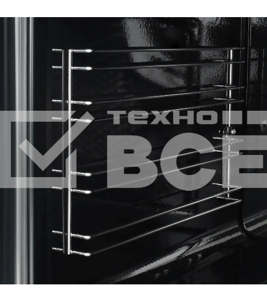 Духовой шкаф электрический Hyundai 6006.03 BG черное стекло