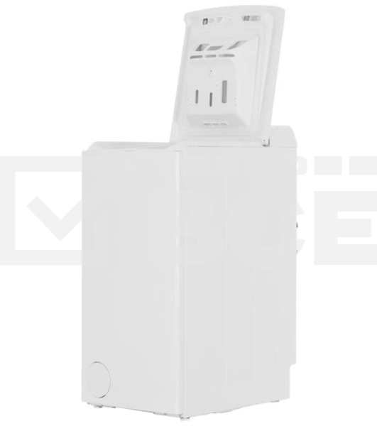 Стиральная машина  Indesit BTW L60400 белый, загрузка вертикальная 6 кг, 1000 об/мин., класс: А