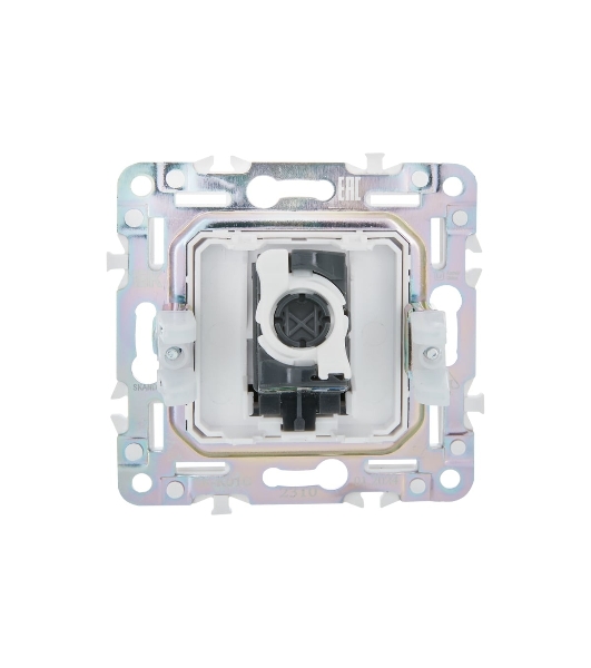 Розетка компьютерная IEK SKANDY SK-K01G графит RJ45 кат.5E SK-K10-1-K53