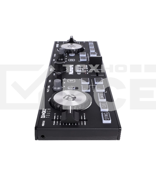 Контроллер DJ Numark [DJ2GO2 Touch] двухканальный, для Serato DJ Lite, встроенная звуковая карта, 1/4