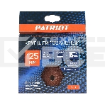 Круг шлифовальный PATRIOT на липучке, 125мм, Р120, 8 отверстий, 5 шт, фото3