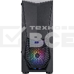 Компьютерный корпус 1STPLAYER DK DK-3 Black, ATX, 4x120мм FRGb fans, фото8