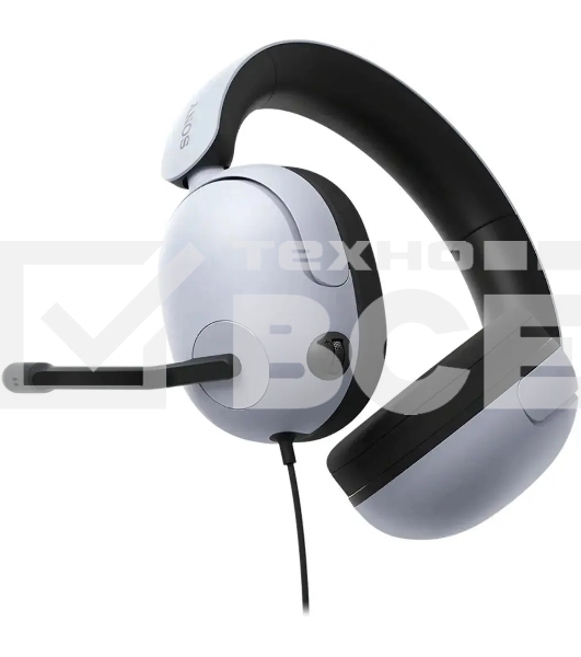 Гарнитура Sony INZONE H3 чёрный/белый, проводная, USB, совместимость с PS5