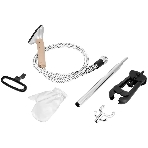 Отпариватель Kitfort КТ-9357 оранжевый/белый, 2200 Вт, 45 г/мин, 2000 мл, фото8