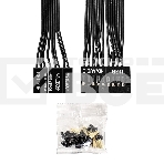 Компьютерный корпус Minitower ExeGate BAA-308 (mATX, без БП, 2*USB, HD Audio, черный), фото2