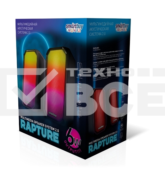 Акустическая система Smartbuy (SBA-4300) RAPTUR