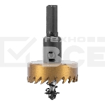 Коронка по металлу Denzel HSS, 38 мм, нитридтитановое покрытие, фото6