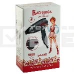 Фен ВАСИЛИСА ВА-3001 черный с красным, 1200Вт, фото2