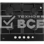 Газовая варочная панель Beko HILG64235S черный, фото 1