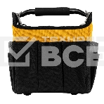 Переноска для инструмента Denzel 260х240х300 мм, 22 кармана, наплечный ремень, фото10