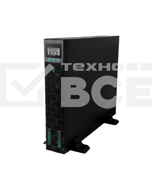 Источник бесперебойного питания Systeme Electric Smart-Save Online SRTSE 2 поколения 3000 ВА/Вт, 2U, 8 C13+1 C19, USB, RS-232, сухие контакты