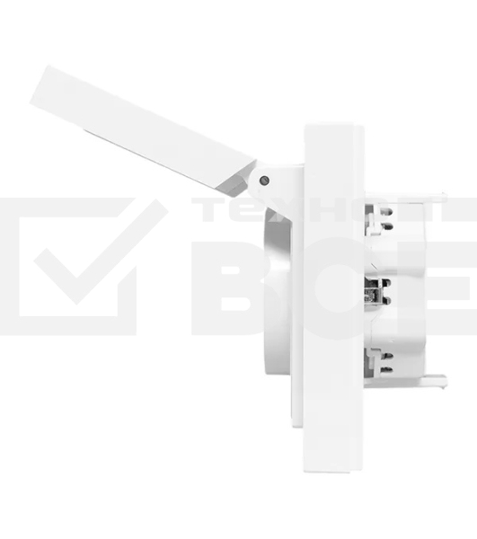 Розетка 2-м EKF UP1-SOW-211-44 СП Эпика 16А IP44 с заземл. защ. шторки с рамкой с крышками механизм бел.