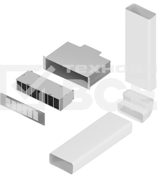 Комплект воздуховодов Maunfeld MIDS834 с фильтром CF314MW (для MIHC834SF2BK)