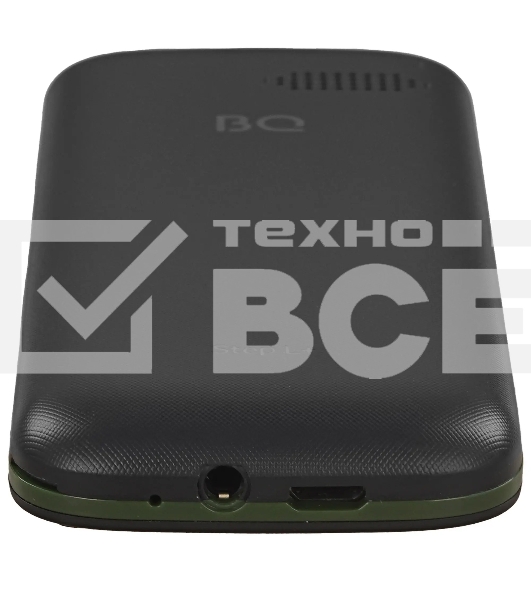 Мобильный телефон BQ 2440 Step L+ черный/зеленый