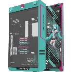 Корпус ASUS ROG Strix Helios II GX601S Hatsune Miku Edition Black, Full-Tower, чёрный, 4 x 140 мм, фото 1