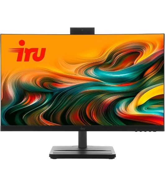 Моноблок IRU Tactio 24ID 24.5' Full HD i5 1235U (1.3) 16Gb SSD512Gb UHDG Windows 11 Pro 64 GbitEth WiFi BT 90W Cam черный 1920x1080